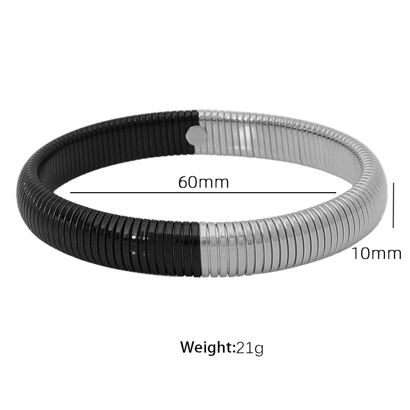 Bisel de 10 mm de ancho, acero SZ12 de 60 mm negro