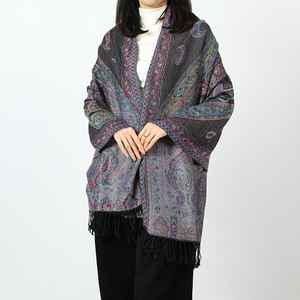 <span class=keywords><strong>Hijab</strong></span> Proveedor Ventas directas Anacardo Jacquard Chal Turbante con borlas Mujeres Pañuelo largo Bufandas musulmanas árabes Hijabs musulmanes - Product Image 1