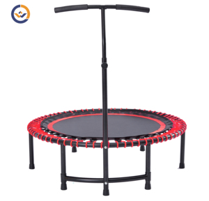 <span class=keywords><strong>Trampoline</strong></span> de <span class=keywords><strong>fitness</strong></span>, mini <span class=keywords><strong>trampoline</strong></span> d'intérieur pour adultes, <span class=keywords><strong>trampoline</strong></span> de rebond avec poignée réglable, <span class=keywords><strong>meilleur</strong></span> cardio à domicile, saut de <span class=keywords><strong>fitness</strong></span> - Product Image 1