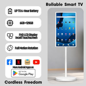 VETO Pantalla Táctil In-Cell Inalámbrica Inteligente Android para Interiores de 22-32 Pulgadas con Cámara, Animación <span class=keywords><strong>SDK</strong></span>, Batería de 4H-9H y Soporte Ajustable - Product Image 1