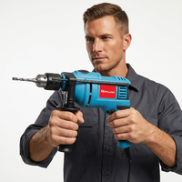 Perceuse à percussion électrique Maxtol ID13-750 750W 220/230V, outil électrique pour la rénovation domestique, capacité de perçage du béton de 13 mm, 3000 tr/min