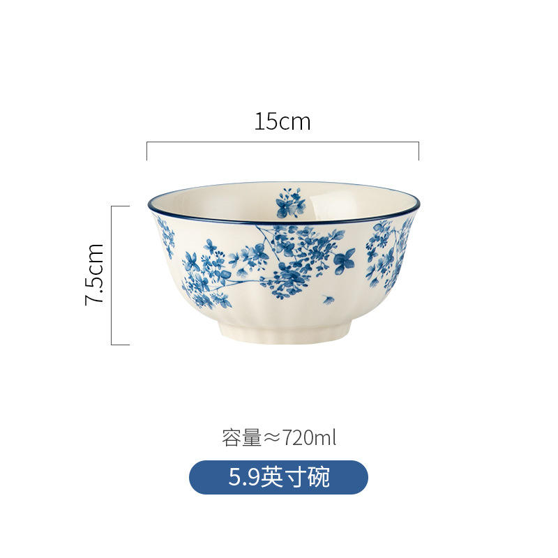 5.9-inch bowl (Kale Blue)