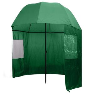 Parasol de plage bleu pour l'intimité : revêtement argenté et parois latérales amovibles |   Parfait pour la pêche et les jardins <span class=keywords><strong>Rideau</strong></span> latéral de confidentialité réglable - Product Image 4