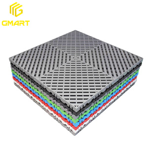 Sân Bóng Rổ Giá Thấp Trắng 2 Mét Khối Nhà Để Xe Tầng 25Mm Sàn Lưới Lồng Vào Nhau Cho Các Nhà Để Xe - Product Image 1