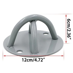 Support mural/<span class=keywords><strong>plafond</strong></span> en X pour <span class=keywords><strong>gym</strong></span>, entraînement à domicile, balançoire de yoga, plaque de fixation robuste, boucle de fixation pour anneau de danse - Product Image 4