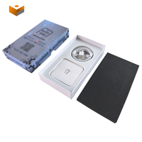 Boîte de téléphone portable vide personnalisable en usine avec logo imprimé, emballage en papier pour smartphone avec logo