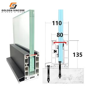 GS Modern Design Villa Aluminum <b>Balustrade</b> DIY Assembly Railing for Luxury Houses - Product Image 2