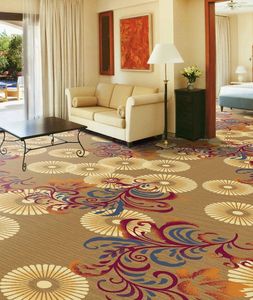 Alfombra de Nailon Impresa de Estilo Moderno para Cines y Casinos, Alfombra de Pared a Pared - Product Image 1