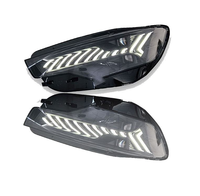 Feux avant LED CREULI, clignotants dynamiques séquentiels DRL, plug-and-play, barre lumineuse avant fumée, pièces automobiles pour Audi A6 C7 PA 14-18