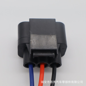 Conector de cable del ventilador de refrigeración del radiador, 3 posiciones, plástico negro, 1743271-2 para Hyundai Kia - Product Image 4