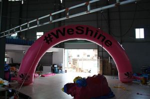 Arco Inflable Rosa Brillante para Publicidad Comercial en Exteriores, Eventos y Venta - Product Image 2