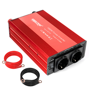 Inversor <span class=keywords><strong>de</strong></span> Corriente SHiOUMAO <span class=keywords><strong>de</strong></span> 12v a 220v 1000W, <span class=keywords><strong>Convertidor</strong></span> <span class=keywords><strong>de</strong></span> Corriente CC a CA con Enchufe Europeo, Alta Eficiencia, Respaldo <span class=keywords><strong>de</strong></span> Batería Solar <span class=keywords><strong>para</strong></span> Furgonetas y Exteriores - Product Image 2