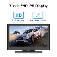 Maustor 7 pouces écran tactile voiture stéréo HD IPS sans fil Carplay Android Auto Mirror Link autoradio portable