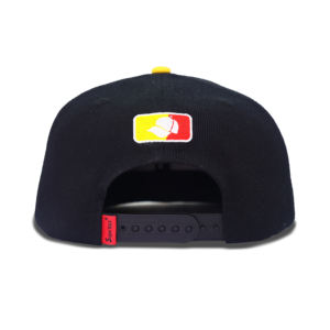 Casquettes Snapback personnalisées TCAP Chine avec logo sous la visière et étiquette brodée en relief 3D - Product Image 6