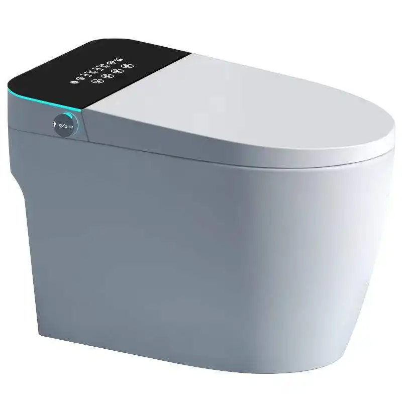 럭셔리 현대 욕실 바닥 장착 사이펀 전기 세라믹 비데 홈 스마트 화장실 화장실 자동 지능형 화장실 탱크