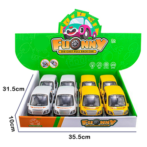 JinYing - Coches de Juguete de Metal Fundido a Presión, Mini Furgoneta de Juguete, Coche de Reparto con Retroceso para Niños - Product Image 6
