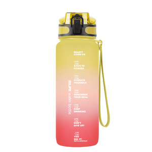 Tùy chỉnh BPA free nhựa drinkware 650ml Leak-proof chai nước với một cú nhấp chuột mở nắp không gian ấm đun nước ngoài trời uống ly - Product Image 5