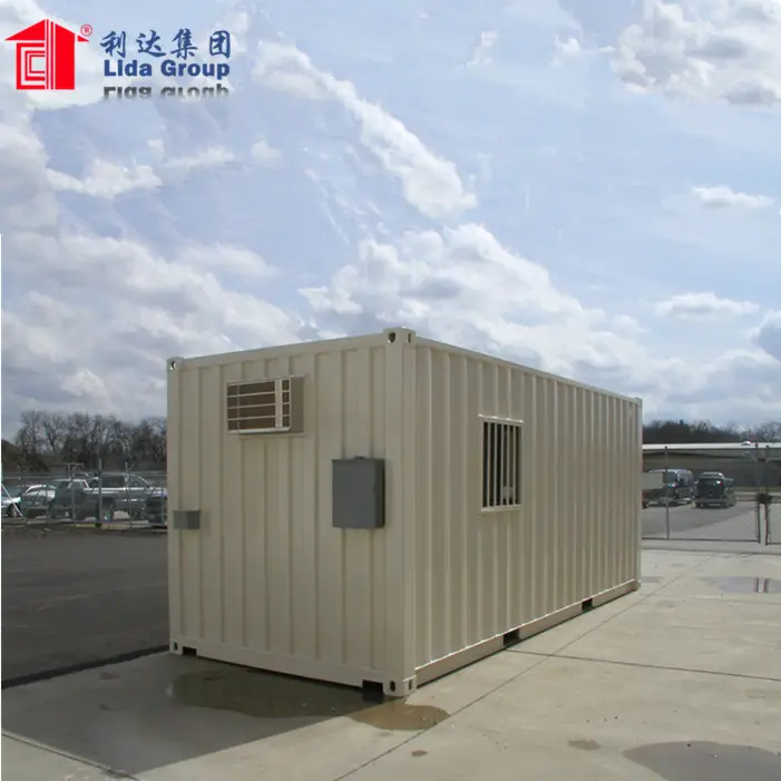 Modular edificio portátil 20ft contenedor de envío Oficina para venta