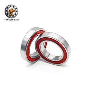 Rodamiento de Bolas de Ranura Profunda Flyleopard 24397 2RS 24x39x7mm de Acero con Sello de Goma Roja, Métrico, de Una Hilera - Product Image 5