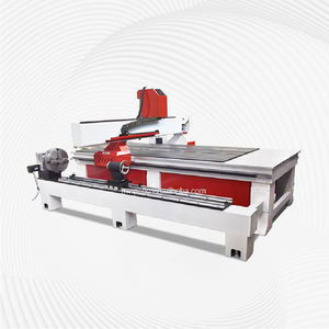 เครื่องกัด CNC ไม้4แกนพร้อม1325โรตารี่เครื่องตัด CNC แบบ3แกนเครื่องตัดไม้เฟอร์นิเจอร์ - Product Image 5