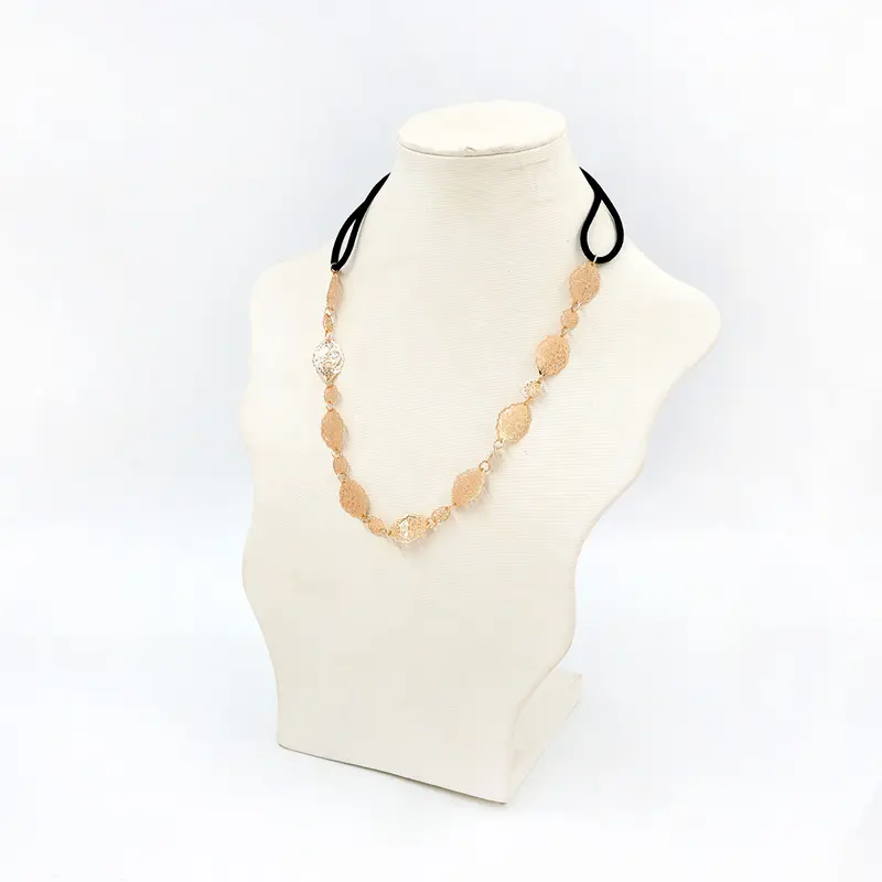 Fashion Women Jewelry Stretch Natural Stone Bracelet Lotus Charm Elastic 108 Mala Bead Necklace