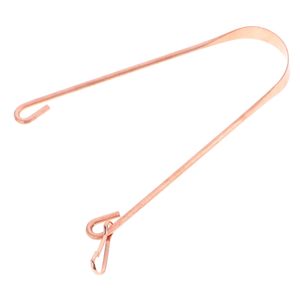 Nettoyeur de langue personnalisé approuvé ISO, fabriqué en cuivre et acier inoxydable - Product Image 1