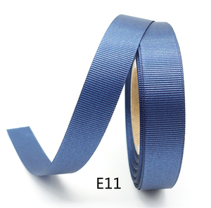 Regalo de poliéster 1-1/2 pulgadas sólido de tejer grogrén (ligamento tafetán cinta con logo - Product Image 3