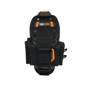 Échantillon gratuit de pochette à outils de poche, 9 pochettes et avec une ceinture. Sac à outils de construction avec ceinture réglable pour les travaux d'électricien - Product Image 1