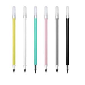 Nouveaux crayons effaçables standard Black Tech Macaron Color Perpetual Pencil qui ne sont pas faciles à casser <span class=keywords><strong>sans</strong></span> affûter - Product Image 3