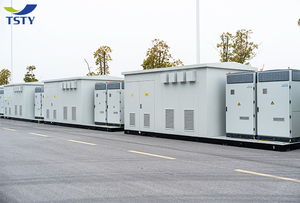 Système de stockage d'énergie extérieur haute tension industriel TSTYNICE 215 kWh avec refroidissement, alimentation solaire de secours, compatible réseau et hors réseau - Product Image 1