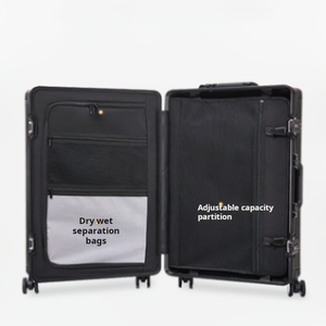 Tất cả nhôm 20/24/28 inch sang trọng kinh doanh du lịch Spinner vali cho nam giới kết hợp khóa hành lý - Product Image 6