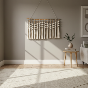 Grand Coton <span class=keywords><strong>Scandinave</strong></span> Sphéricité Macramé Bulle Tentures Murales Art Designs Décoration de la Maison Décoration Murale Luxe pour le Salon - Product Image 3