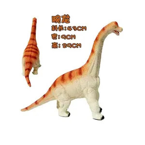 2021 new design custom dinosaur rubber toy sets extensible soft caoutchouc kids toys