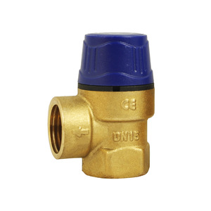 Válvula de Seguridad de Latón Reforzada de 4 y 6 Puntos, Rosca Angular, Válvula de Drenaje Automática para Calentadores de Agua Solares, Válvula de Seguridad de Presión - Product Image 1