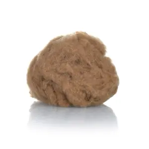 Best quality supersoft dehaired camel hair, camel wool with factory price