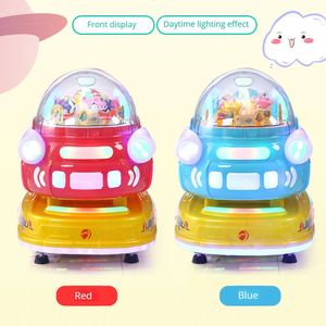 Máquina recreativa comercial de MP3 operada con monedas, columpio infantil de plástico para niños - Product Image 4
