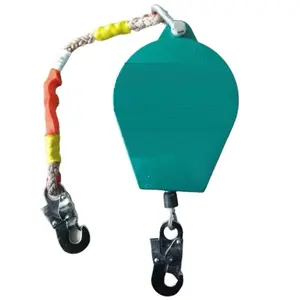 Customization anti falling safety rope self locking device 150kg 300kg retractable fall arrester