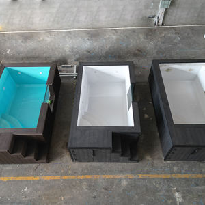 Piscinas portátiles de vidrio rectangulares, piscina de acrílico transparente para exteriores, piscina elevada sobre el suelo, piscina de fibra de vidrio tipo contenedor. - Product Image 4