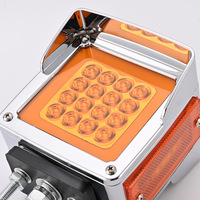 Luces Laterales LED Cuadradas de 12V 24V para Camiones, Ideales para Comercio Transfronterizo como Luces de Posición e Indicadoras
