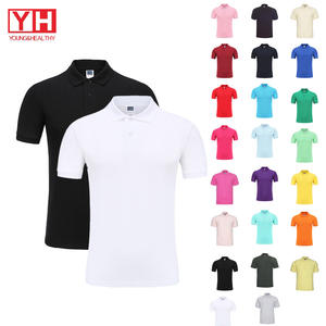 Polo Homme en Coton de Haute Qualité, Respirant, Uni, pour l'Été, Affaires et Golf - Product Image 1