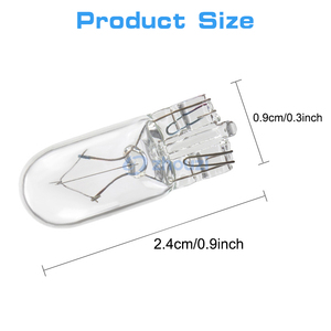 Bombilla LED Universal para coche de 12V, lámpara halógena Original T10 W5W de ancho/puerta/matrícula/luz LED de lectura, nueva bombilla pequeña enchufable - Product Image 6