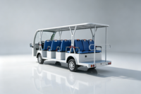 Bus de tourisme électrique de luxe 14 places, de bonne qualité, à bas prix, pour hôtels, complexes hôteliers, parcs personnalisés et visites touristiques