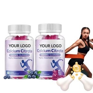 Gomitas de Citrato de Calcio OEM, 60 Unidades, Calcio Vegano Amigable con el Estómago para Todas las Edades - Product Image 2