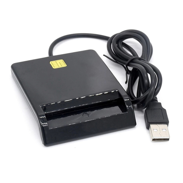 USB Smart Card Reader for Bank Card ICID EMV Card Reader High Quality for Windows 7 8 10 Linux OS USB-CCID ISO 7816