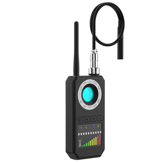 New Mini Hidden GPS Tracking Camera Bug Spy Wiretap Detector GSM Sound Signal Eavesdropping Spy Devices Finder Alarm System