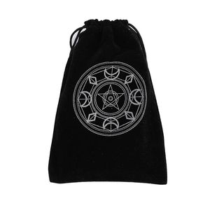 Kemasan Perhiasan Tas Beludru Tali Serut untuk Kemasan Hadiah Tas Kartu <span class=keywords><strong>Tarot</strong></span> Papan Permainan - Product Image 1