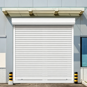 <span class=keywords><strong>Porte</strong></span> à enroulement en alliage <span class=keywords><strong>d</strong></span>'aluminium sur mesure, antivol, télécommande, volet roulant électrique pour garage, entrepôt - Product Image 4