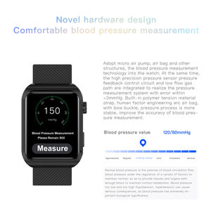 Relógio inteligente 4G verdadeira pressão arterial da bomba de ar (bomba piezoelétrica, método do osciloscópio) Relojes Smartwatch com monitor de saúde - Product Image 4