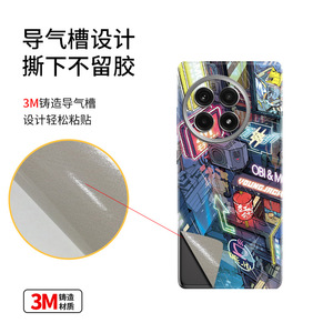 OnePlus Ace3 Pro Full Body Protective <b>Film</b> Cartoon Design Heat Dissipation Phone Sticker - Product Image 1