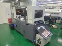 Machine de revêtement de vernis UV à plat pour imprimante à jet d'encre à passage unique de taille A3 A4
